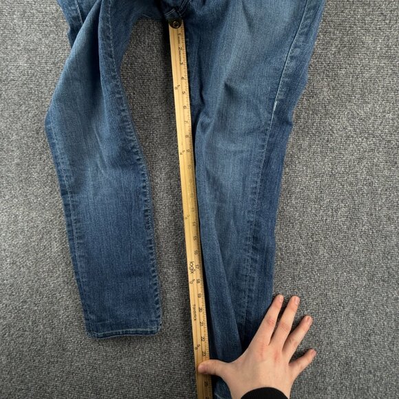 True Religion Blue Jeans Women 31x26 USA Denim Embroidered Urban Adult Ladies - Picture 5 of 13